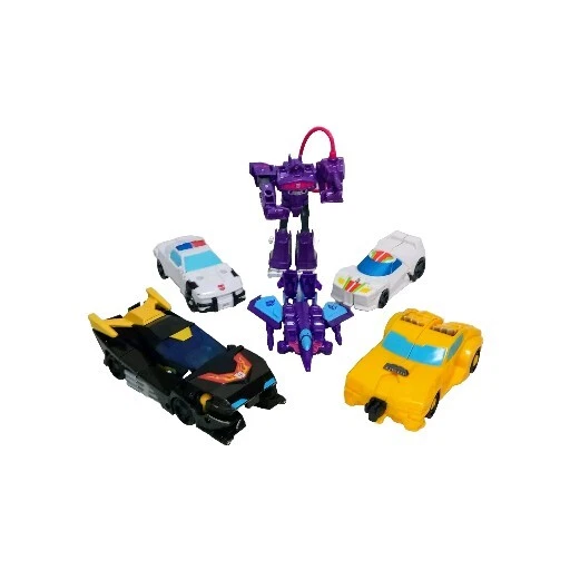 Transformers CYBERVERSE Lot Of 6 Scout Class Slipstream/Shockwave Loose Complete - Image 2 of 4