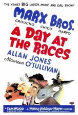 69471 A Day at the Races Groucho Marx hico Marx Harpo Wall Decor Print Poster