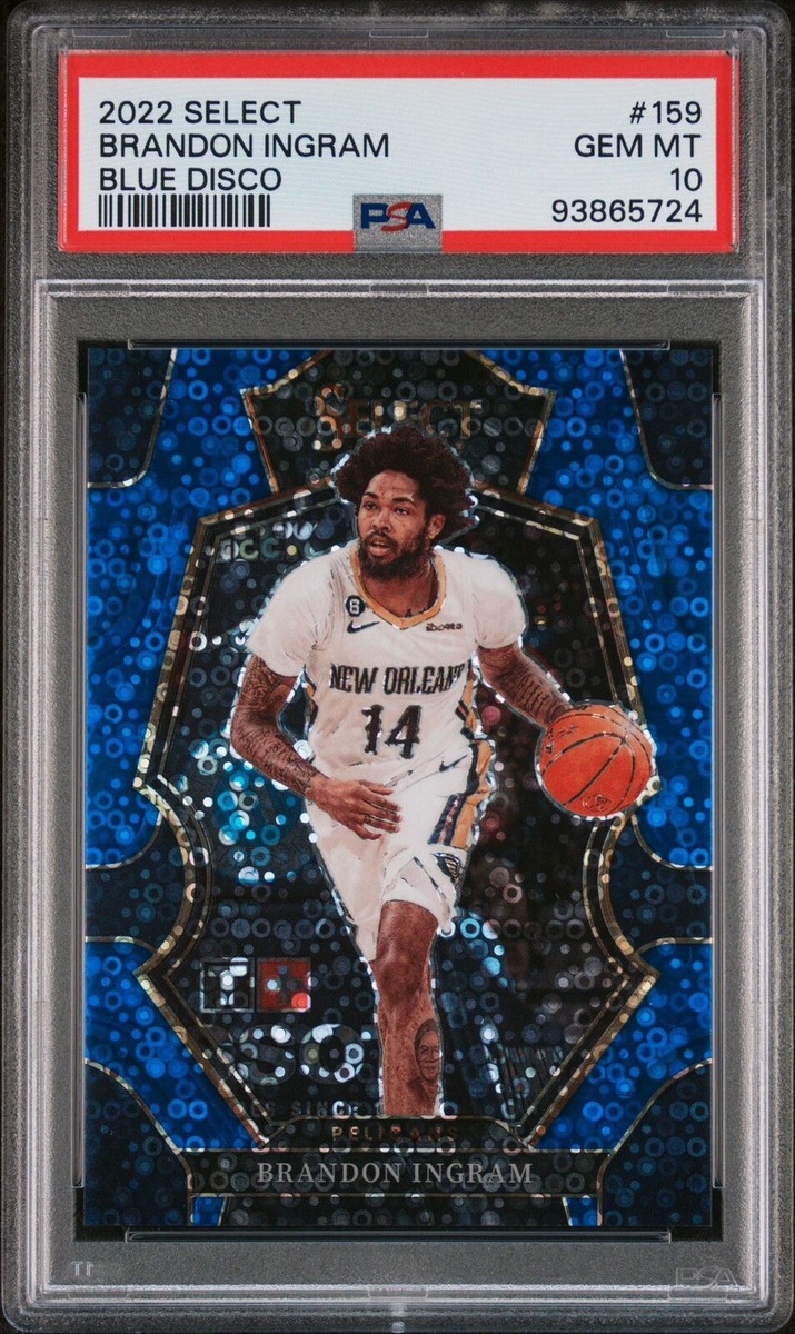 10枚限定 Spectra Brandon Ingram PSA 8 2023-24 Panini Spectra Black & White International Brandon
