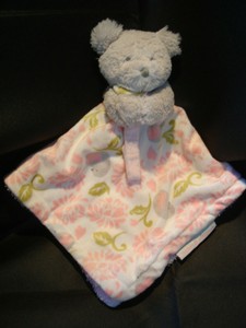 Blankets Beyond And Pink Grey Teddy Bear Birds Baby Soft Blanket