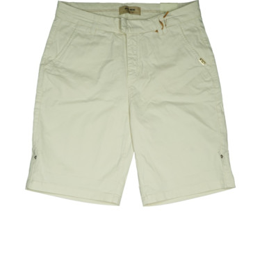 Mos Mosh W29 Short Creme Damen stretch Turn Up Bermuda Capri kurze Hose 38 M NEU