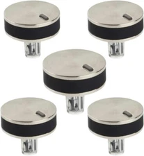 WB03X24360 Burner Knob Compatible with AP5980302, ZGU385QSL1SS,PS11700818 5-PACK