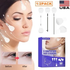 120PCS V Tapes Shape Tape Anti Wrinkle Instant Face Neck Eye Lift Face lift USA