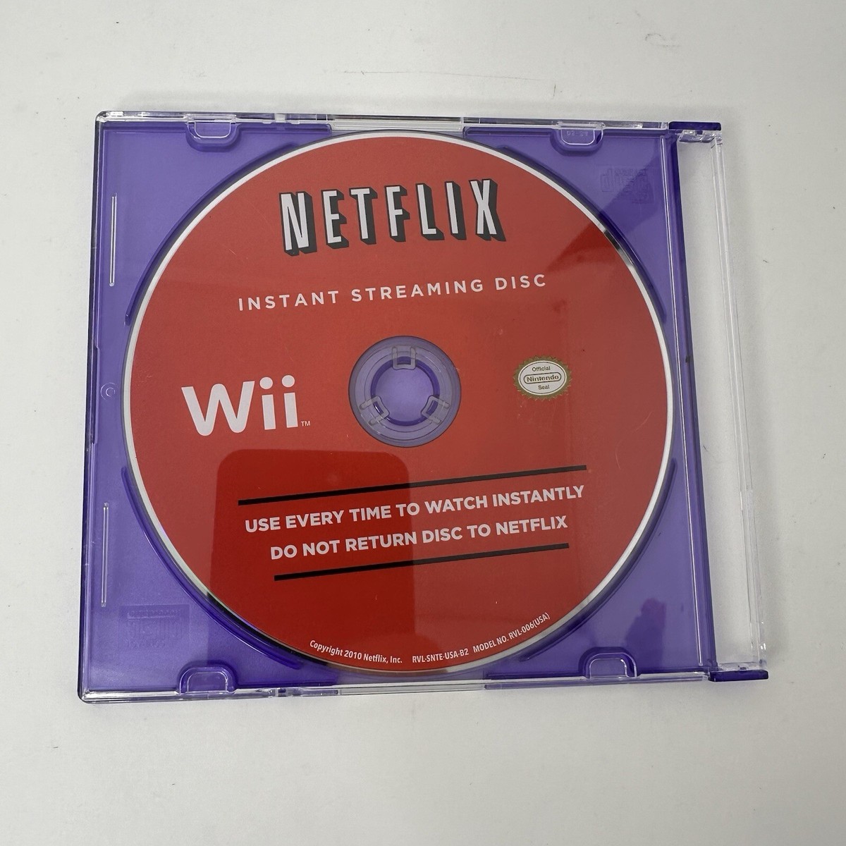 Nintendo Wii Console Netflix Wii Wii Disc Netflix Nintendo Switch - Main Image