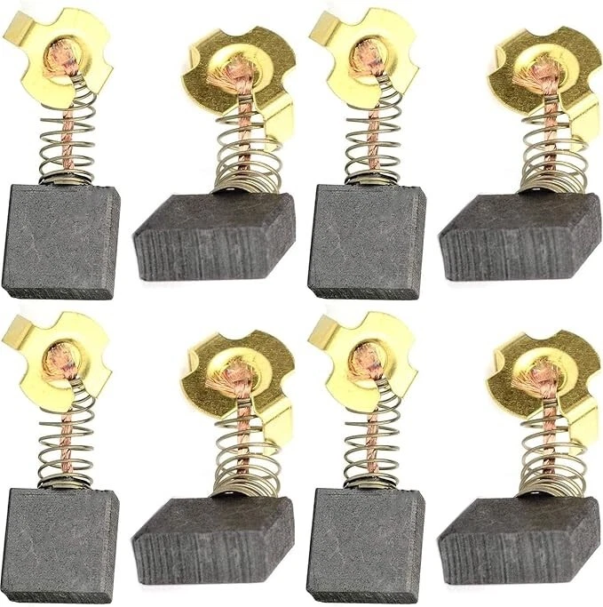 8-Pack Carbon Brushes For Dewalt DWS780, DWS779, DW716 & Ridgid D24000 Miter Saws – Replaces 0502025007