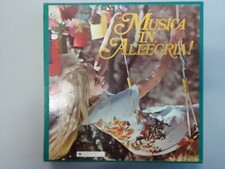 MUSICA IN ALLEGRIA - COFANETTO BOX 9 DISCHI IN VINILE LP 33 GIRI