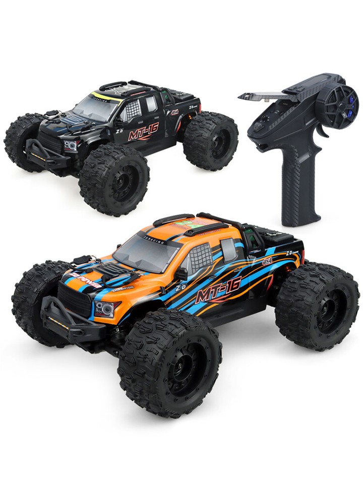 ZD Racing MT-16 4WD 2.4GHZ 4CH Brushless Motor 80Km/h 1/16 Off-Road RC ...