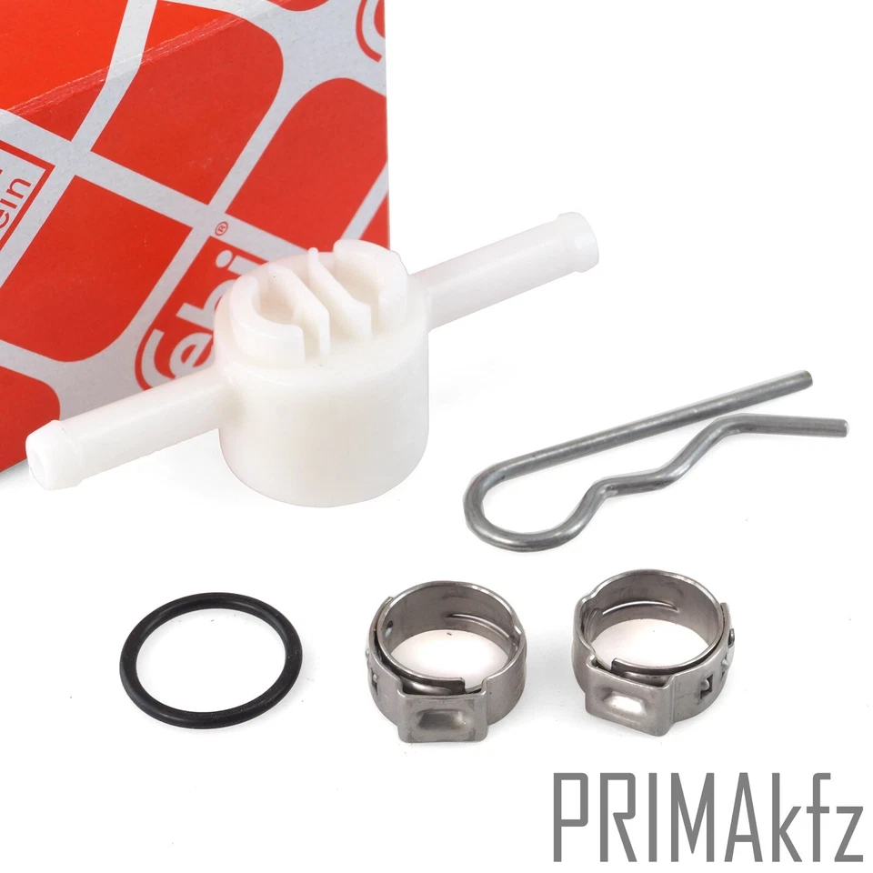 FEBI Kraftstofffilter + Ventil für VW Golf 2 3 LT Passat 3A Transporter T3 T4 - Bild 3 von 4