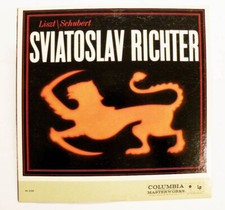 Vinyl Record: Sviatoslav Richter - Liszt Schubert LP Album Columbia Masterworks