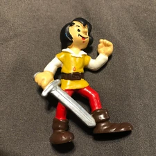 Smurfs 20498 Johan Smurf Pewit Friend Vintage Figure PVC Toy Figurine 1980s Peyo