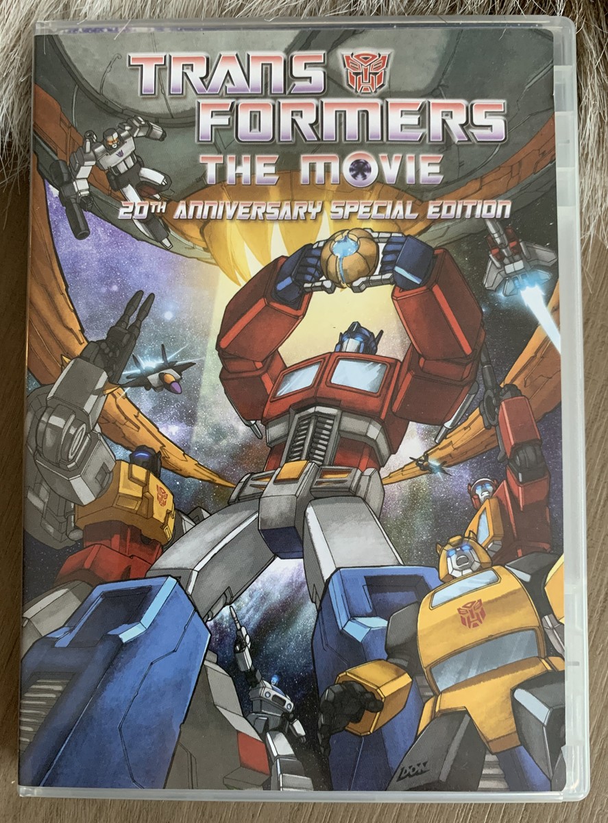 パ*コ様 TRANSFORMERS THE MOVIE DVD Transformers The Movie DVD 20th Anniversary Special Edition