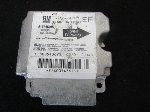 Opel Omega 2000  crash sensors module 24420101, 1923594  5wk42974 #271898-81