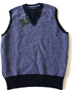 men's purple sweater vest