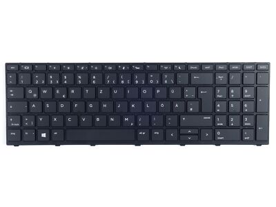 Tradebit Laptop-Tastatur für HP ProBook 450 G5 455 470 DE QWERTZ Beleuchtet
