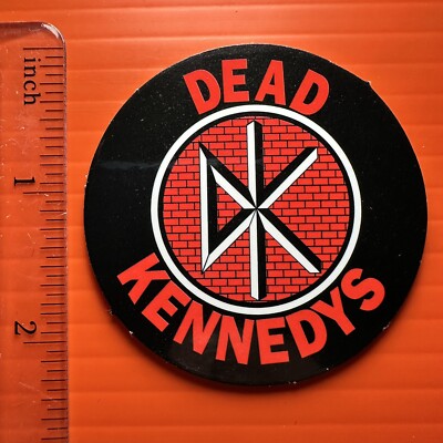 Dead Kennedys Bricks Round Sticker Punk Rock Decal