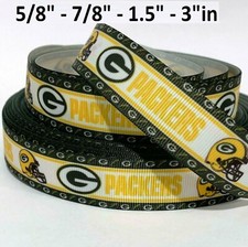 GROSGRAIN RIBBON 5/8", 7/8", 1.5" 3" SP2 SPORTS TEAM Printed