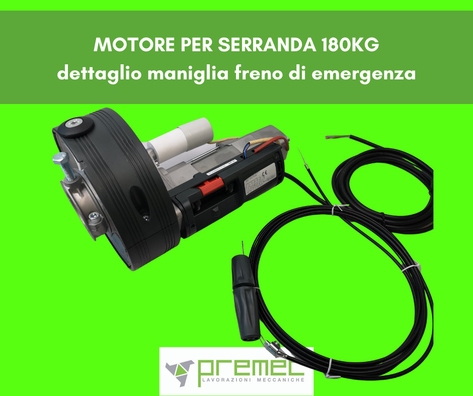 Motoriduttore Universale Serranda 180kg - Corona 200/220 asse 48/60