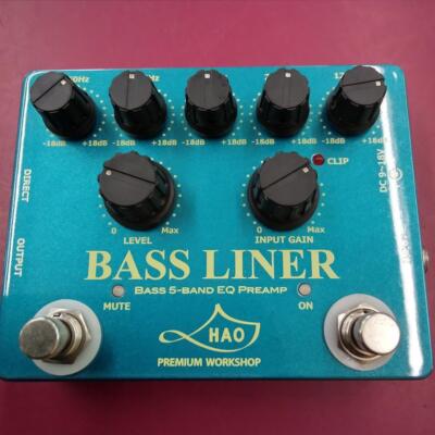 ＨＡＯ bass liner HAO - BASS LINER | Guitar Bass Preamp Effects Pedal Pre-Owned | eBay