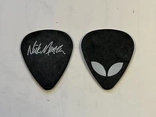 Megadeth Nick Menza Guitar Pick 1990s Tours Alien MEGA RARE Thrash Metal R.I.P.