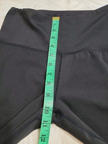 BSP Active Leggings Women Size Medium Black Teal Workout Pant Yoga ZZ-26 - Picture 8 of 14