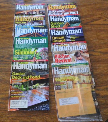 Complete Year: 2003 Family Handyman Magazine; Home Improvement, Do-It-Yourself