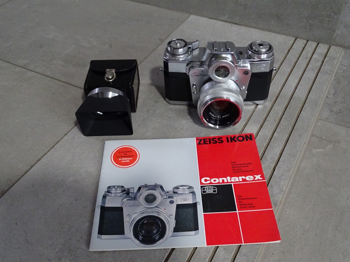 ZEISS IKON CONTAREX BULLS EYE mit PLANAR 2.0/50mm DAS ZEISS IKON CONTAREX BULLS EYE mit PLANAR 2.0/50mm DAS