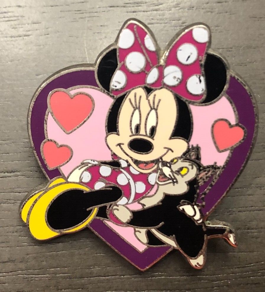Disney - piroo Disney pin 108609 minnie mouse figaro cat pet pinocchio love