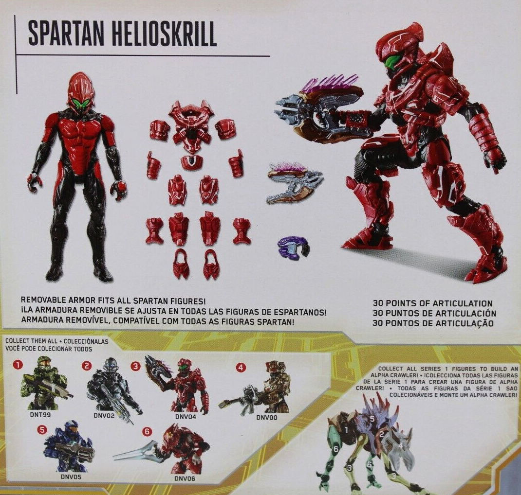 Spartan Locke Mattel Halo Spartan Toys Spartan Locke Halo Inch