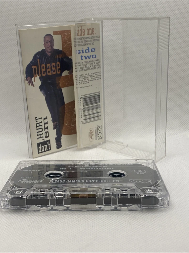 Vintage Cassette - MC HAMMER : Please Hammer Don’t Hurt ‘em - 1990 - Image 3 of 4