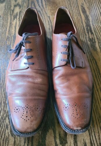 GUC Grenson Jeeves brown leather shoes, Size 12