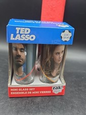 Ted Lasso 2oz Mini 4 Shot Glass Set New In Box