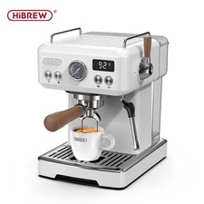 HiBREW Semi Automatic Espresso Coffee Machine DIY Function 20Bar H10plus UK Plug