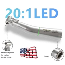 Dental Implant Handpiece 20:1 LED Contra Angle Fit KaV W Implant Motor