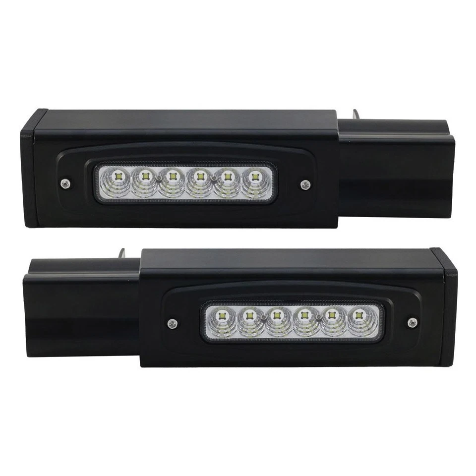 For Ford F-250 Super Duty 2017-2019 Race Sport Chrome LED Hitch Bar Backup Light - Imagem 2 de 4