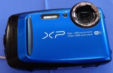 FUJIFILM FinePix XP95 Camera Waterproof Shockproof, Blue Camera Only Powers On