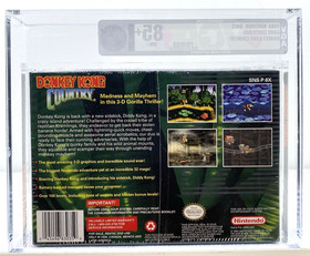 Donkey Kong Country DK Super Nintendo SNES New 1994 Sealed VGA Graded 85+