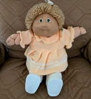 1978-1982 Cabbage Patch Kids Doll Green Eyes & Freckles & Dimples & Outfit