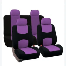 Fit for Nissan Altima Sentra Kicks Car Seat Covers Full Set Front Rear Cloth US