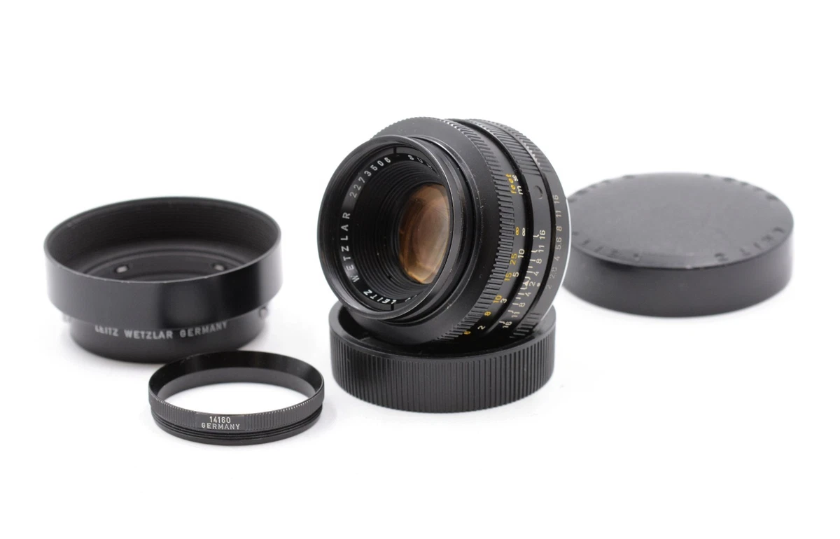 Leica SUMMICRON-R 50mm Focal f/2 Camera Lenses for sale | eBay
