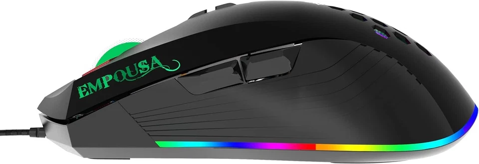 Inca Img-347 Empousa Rgb 7200 Dpi Macro Keys Professional Gaming Mouse, Standard - Image 2 of 4