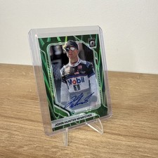 2026 Panini Donruss Racing NASCAR FOTL Green Swirl  /5 John Hunter Nemechek AUTO