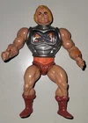Vintage 1983 Mattel Masters of the Universe Battle Armor He-Man Action Figure