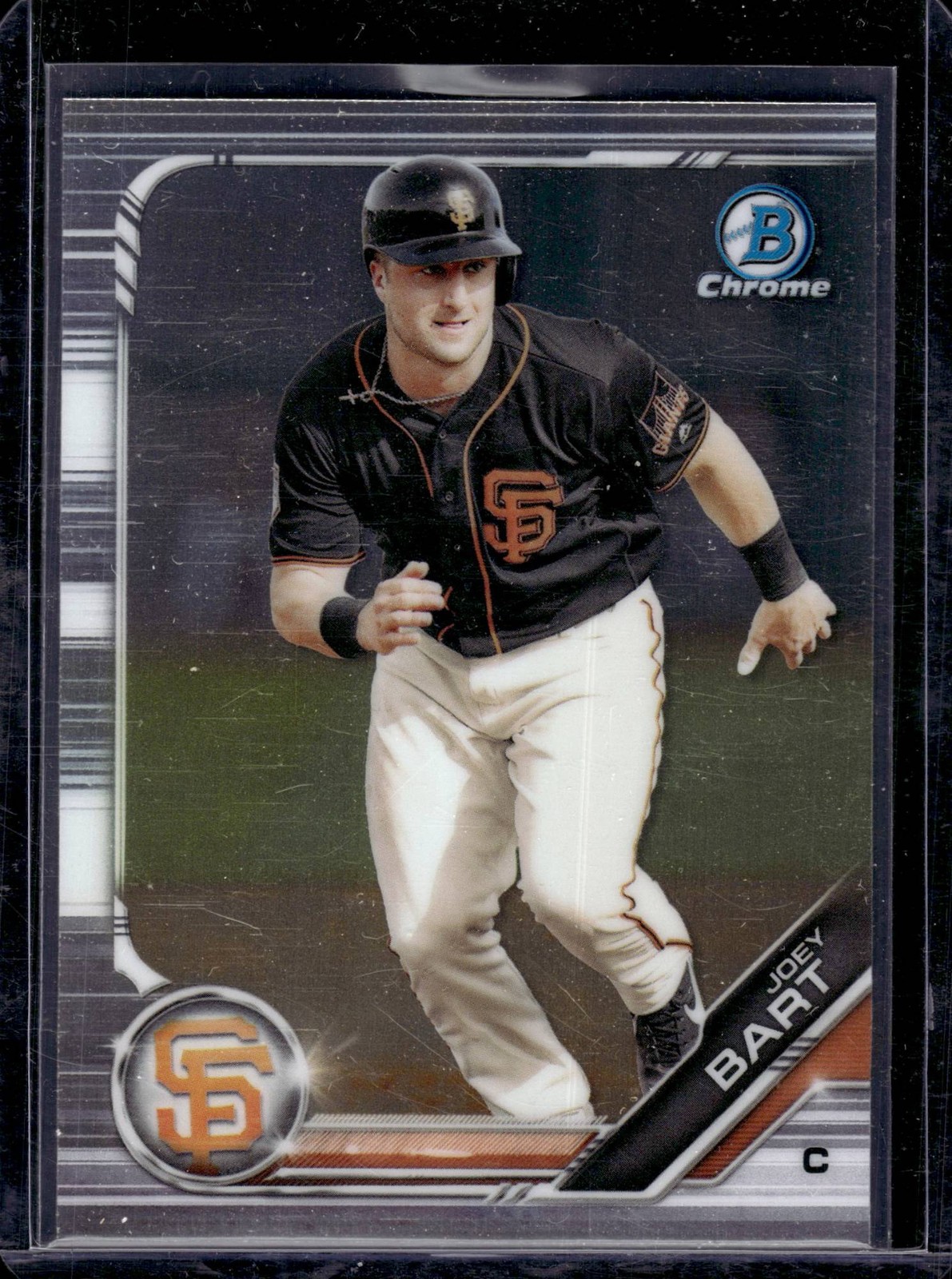 2019 Bowman Draft Joey Bart #BDC-134 Base Image Variation Autographs