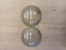 1936 Ford V8 Headlight Lens Pair Nos