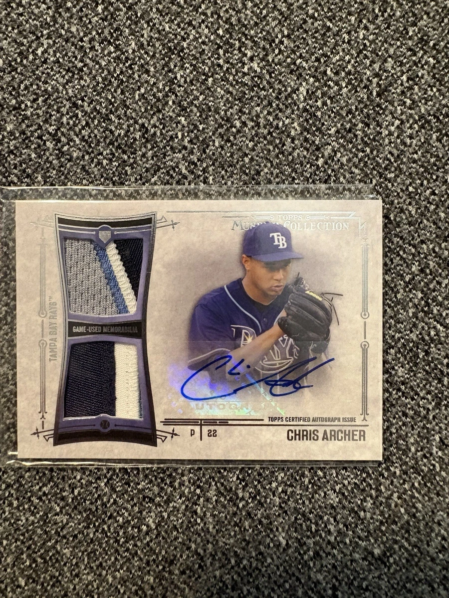 Chris Archer Baseball Sports Trading Cards & Accessories Rookie