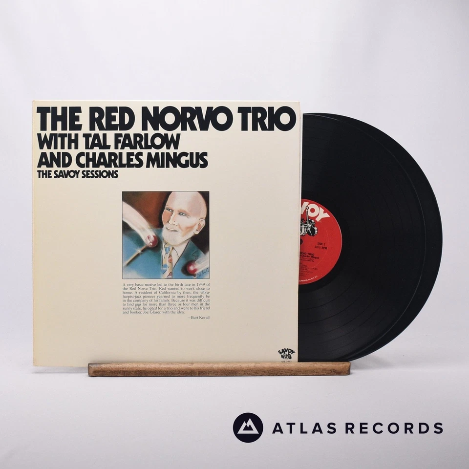 The Red Norvo Trio The Savoy Sessions Gatefold Double LP Vinyl Record - EX/EX - Image 2 of 4