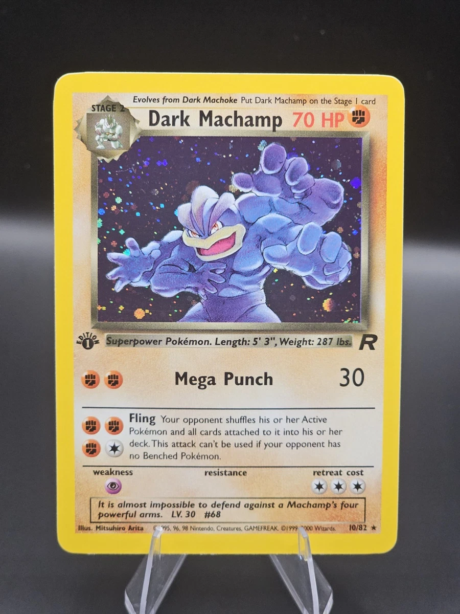 First Edition Pokémon Machamp Individual Cards for sale - eBay