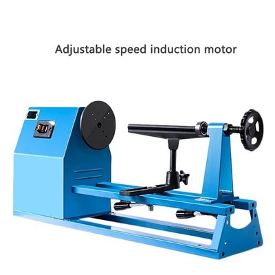Multi-Function Variable-Speed Woodworking Lathe for Home DIY Projects.