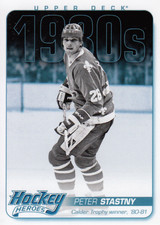 2013-14 Upper Deck Hockey Heroes #HH51 Peter Stastny Card