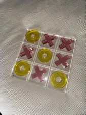 Sunnylife Lucite Tic Tac Toe Board Game